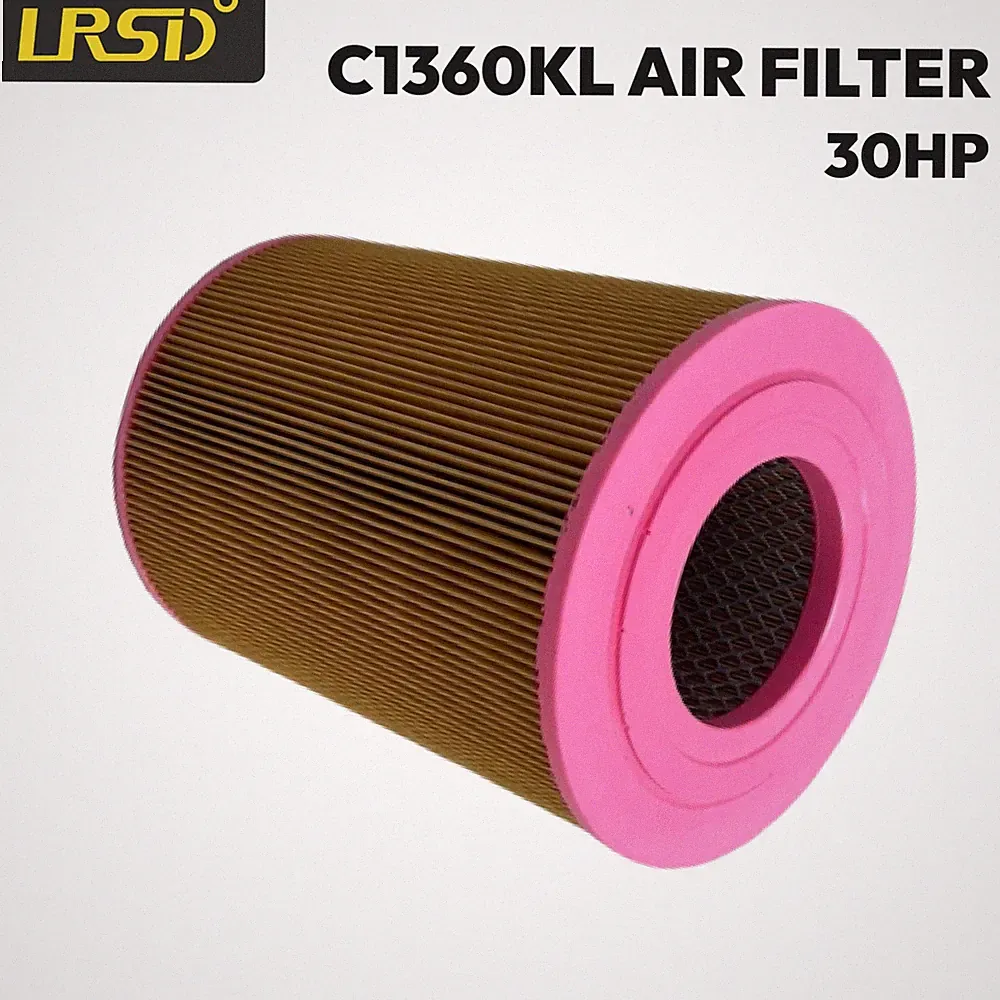 C1360 Industrial Air Compressor Air Filter Element Fits 30HP LRSD Rotary Screw