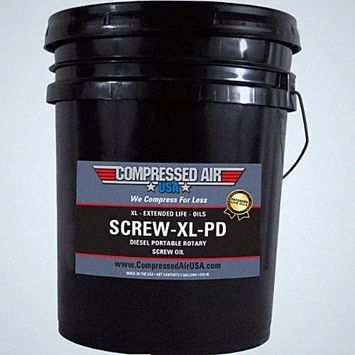 Diesel Portable Rotary Screw Air Compressor Lubricating Oil (5 GAL)