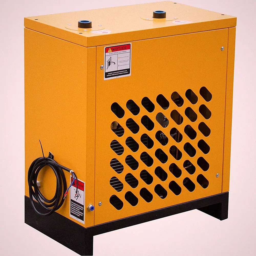 Refrigerated Air Dryer 70 CFM 0.75 KW 220V For 15HP-20HP Rotary Screw Compressor