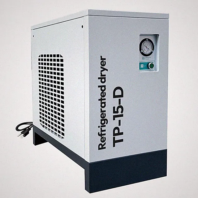 Refrigerated Air Dryer 85 CFM 0.55 KW 110V For 15HP-20HP Rotary Screw Compressor